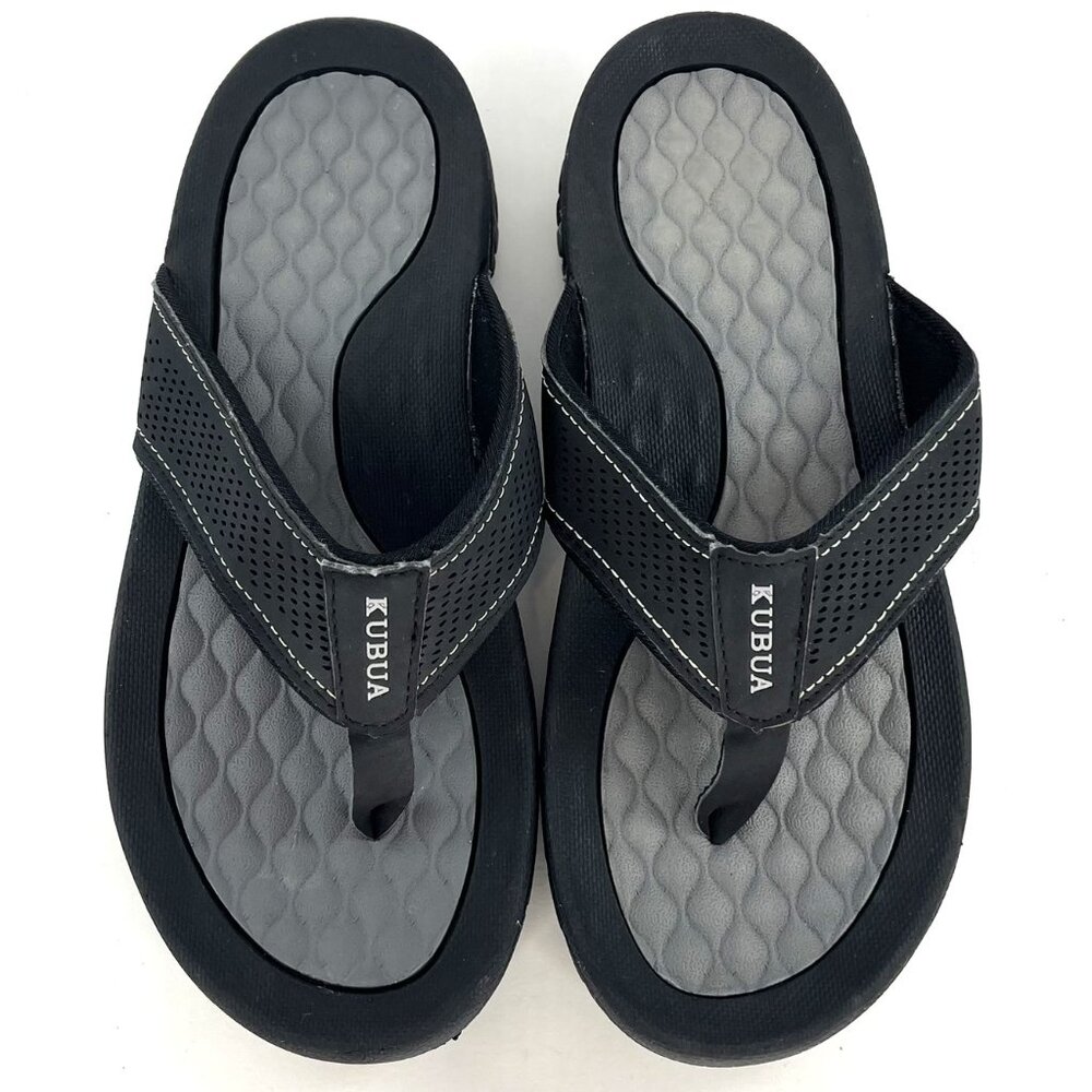 NEW KUBUA Men's Beach Flip-Flops Water Sandals Outdoor Athletic Size US12/EU45